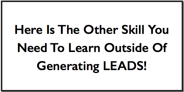 MLM Leads - Why Just Generating Them May Not Be Enough To Make Money