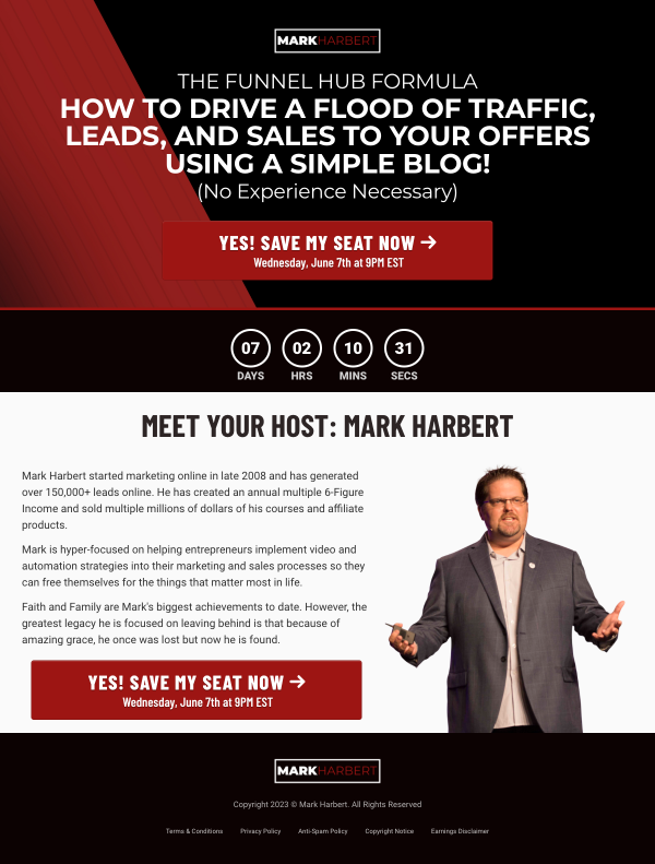The Funnel Hub Formula Mark Harbert